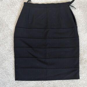 Black skirt
